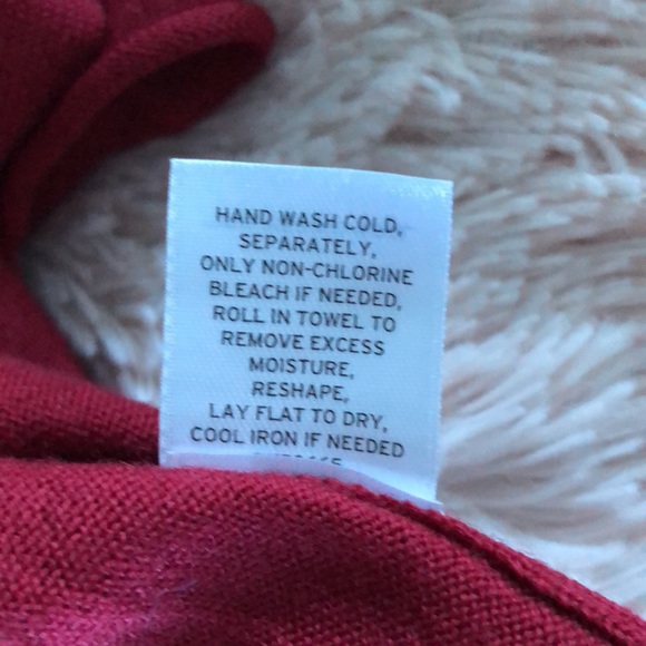 HALOGEN CONVERTIBLE TNECK HENLEY WASHABLE SOFT WOOL NWOT - Picture 6 of 8